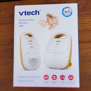 Vtech digital audio monitor DM111 1000 ft range 5 level sound indicator NEW…